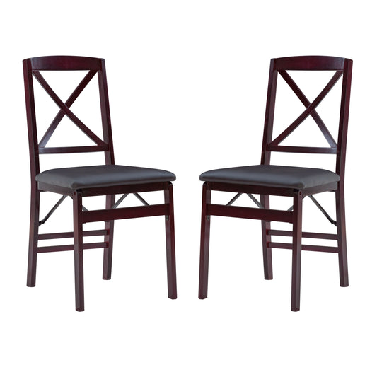 Chaise pliante Porch & Den Espresso (lot de 2)