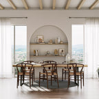 Table à manger en bois de Bali