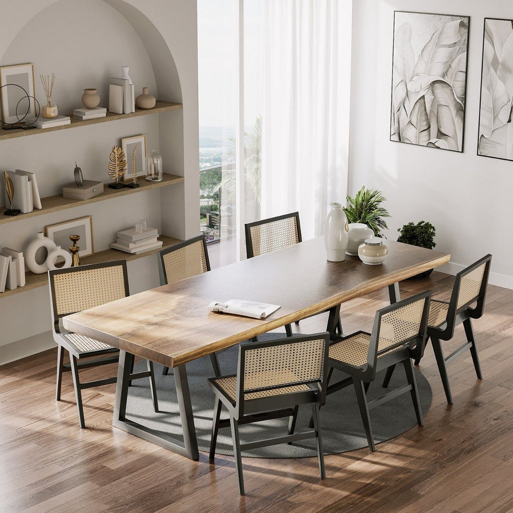 Table à manger en bois de Bali