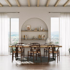 Table à manger en bois de Bali